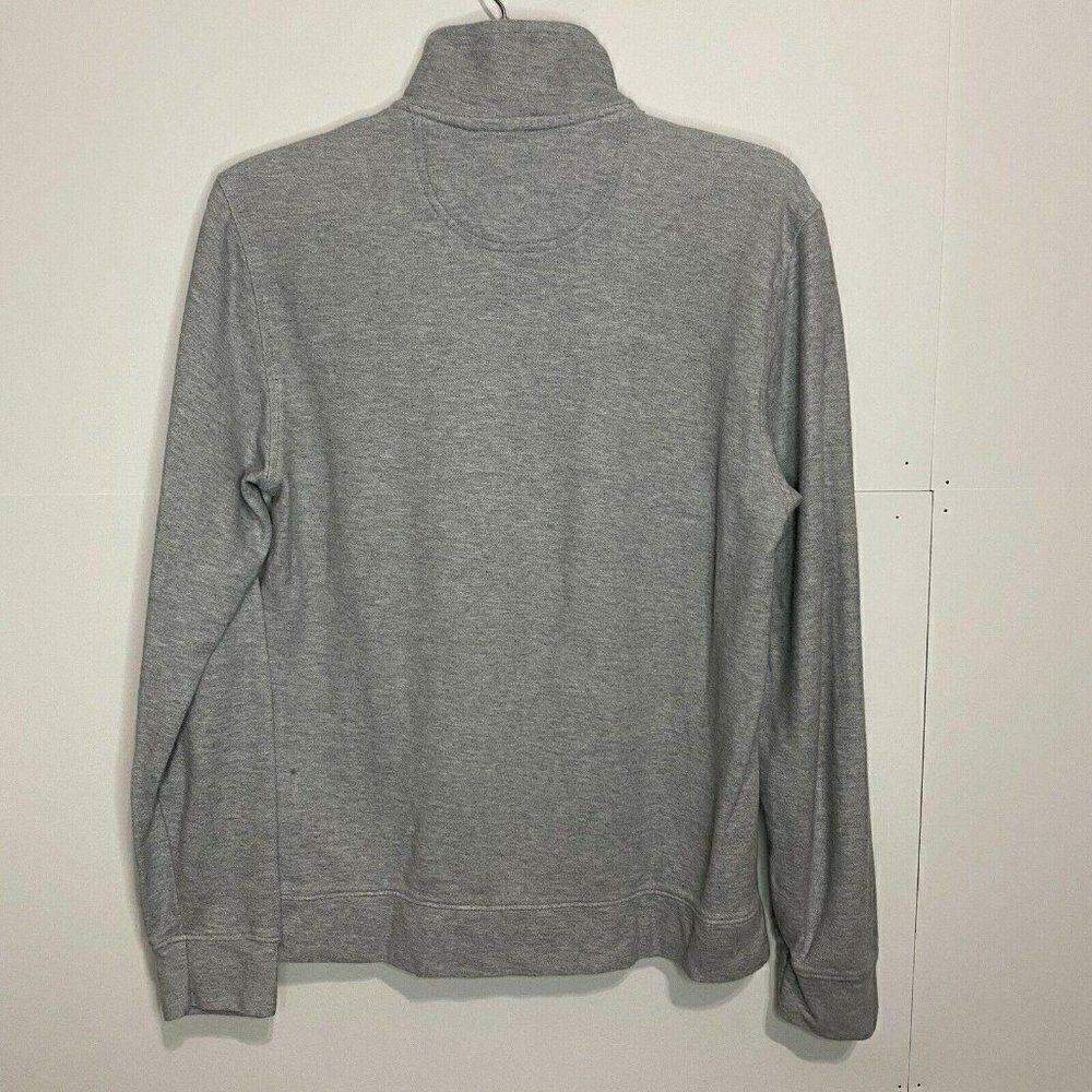 IZOD Saltwater Small Relaxed Classics Pullover Gray - Picture 5 of 6